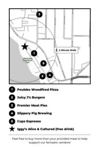 Where to find Viking Tour food vendors